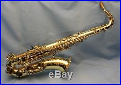 Selmer (paris) Super Action 80 Series II Tenor Saxophone #578143. Great Horn