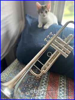 Shires Model AF Trumpet Silver