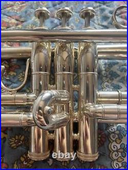 Shires Model AF Trumpet Silver