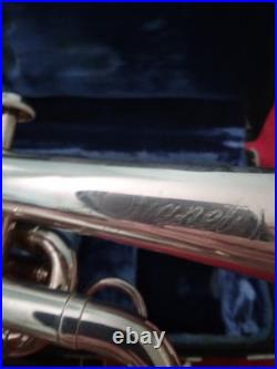 Signet Piccolo Trumpet, 2 pipes, case, mouthpiece, very good condition