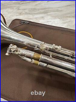 Silver Bach Stradivarius Model 37 Trumpet