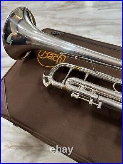 Silver Bach Stradivarius Model 37 Trumpet