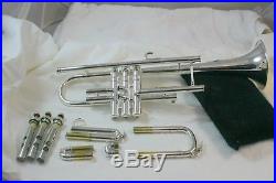 Silver Conn 22b Trumpet Gold Wash Bell