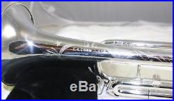 Silver Conn Connstellation 28-b Trumpet Body Engraved Gold Wash Bell