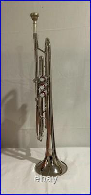 Silver Merano Trumpet (Starter Horn) withMouth Piece, Valve Oil & Hardcase