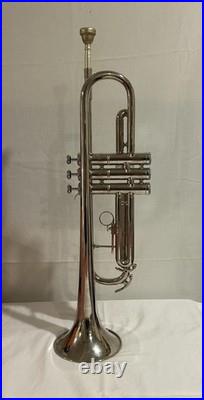 Silver Merano Trumpet (Starter Horn) withMouth Piece, Valve Oil & Hardcase