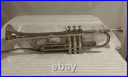 Silver Merano Trumpet (Starter Horn) withMouth Piece, Valve Oil & Hardcase