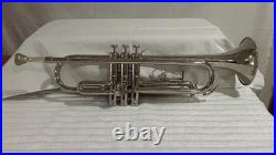 Silver Merano Trumpet (Starter Horn) withMouth Piece, Valve Oil & Hardcase