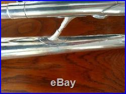 Silver Plated Olds Los Angeles Super Trumpet with Deluxe Case/ A Great Player