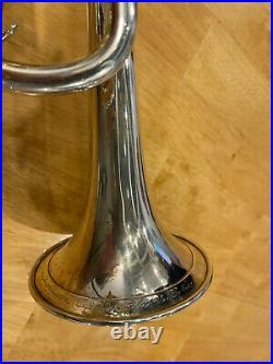 Silver Super Olds Trumpet 1960's Fullerton California in great shape