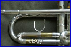 Silver Trumpet for Sale Early 70s Vincent Bach Stradivarius Model 37