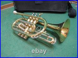 Slade Shepards Crook Cornet Reconditioned Excellent! Case & Original MP