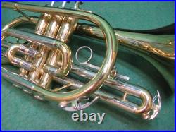 Slade Shepards Crook Cornet Reconditioned Excellent! Case & Original MP