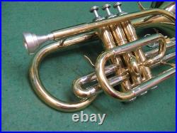 Slade Shepards Crook Cornet Reconditioned Excellent! Case & Original MP