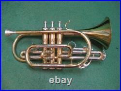 Slade Shepards Crook Cornet Reconditioned Excellent! Case & Original MP