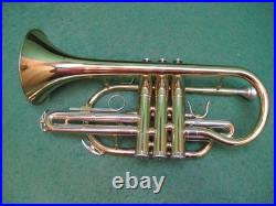 Slade Shepards Crook Cornet Reconditioned Excellent! Case & Original MP