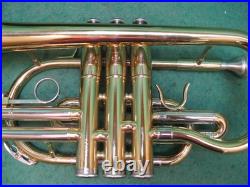 Slade Shepards Crook Cornet Reconditioned Excellent! Case & Original MP