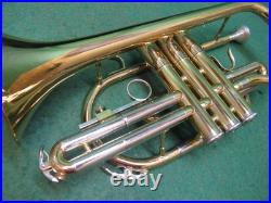 Slade Shepards Crook Cornet Reconditioned Excellent! Case & Original MP