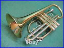 Slade Shepards Crook Cornet Reconditioned Excellent! Case & Original MP