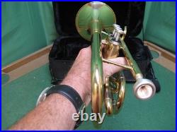 Slade Shepards Crook Cornet Reconditioned Excellent! Case & Original MP
