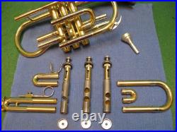 Slade Shepards Crook Cornet Reconditioned Excellent! Case & Original MP