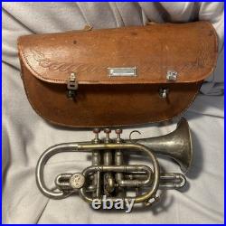 Solbron Class A Boosey And Co Cornet With Leather Case Bb/A