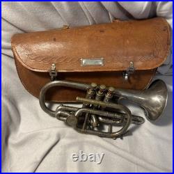 Solbron Class A Boosey And Co Cornet With Leather Case Bb/A