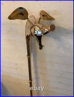 Solid Brass Medieval Celtic Deskford Carnyx Fully Playable replica war horn