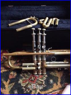 Spectacular 1932 New York Bach Stradivarius Bb Trumpet