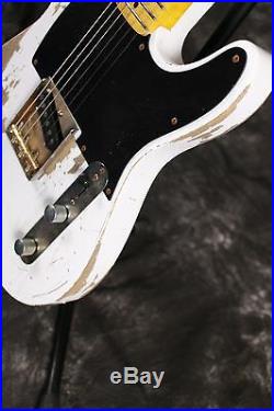Starshine SR-MRL-003C Handmade Relic Electric Guitar ASH Body Brass Saddles