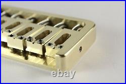 Stratocaster brass hardtail bridge Tele spacing 54mm 2 1/8