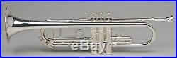 TEMPEST Bb SILVER PLATED TRUMPET B FLAT GABRIEL MODEL HAND LAPPED VALVES