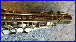 THE MARTIN ALTO SAXOPHONE COMMITTEE 1951 SAX with NECK MP & ORIG CASE