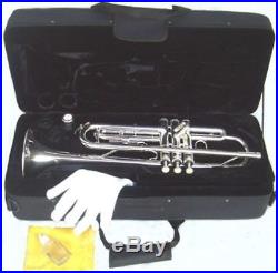 TRUMPET NEW BRASS BAND TRUMPETS withCASE. WARRANTY+APPROVED