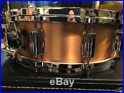 Tama bell brass 40th anniversary, bb155xl snare drum excellent condition