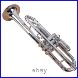 Tromba Plastic Bb Trumpet-Silver, B Flat, Open Box, Fast Delivery
