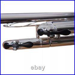 Tromba Plastic Bb Trumpet-Silver, B Flat, Open Box, Fast Delivery