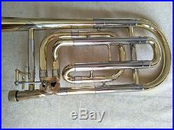 Trombone Tenor Bb/F key great technique sound Professional brass body