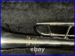 Trumpet 770SP Select by Getzen Plated Silver with Case & Accessories