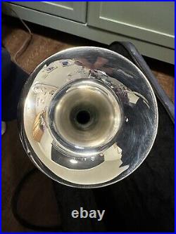 Trumpet 770SP Select by Getzen Plated Silver with Case & Accessories