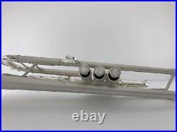 Trumpet BLESSING Model BTR 1580 Bb Silver Satin Finish Trumpet with Case