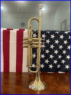 Trumpet Brass Bb Student B Flat Key School withCase Beginner 10 year Warranty New