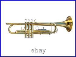 Trumpet Bundy Gold Brass Bb Trumpet With Mouthpiece Care Kit and Case
