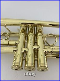 Trumpet CAROL BRASS CTR-5000L-YST-Bb-L Trumpet with Case & Extras OPEN BOX