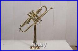 Trumpet C pitch Bent Bell Super with Hard case & Mouthpiece model no GBCSTFB01