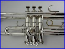 Trumpet GETZEN Eterna 700 Silver Bb Trumpet & Bach Case