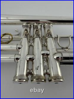Trumpet GETZEN Eterna 700 Silver Bb Trumpet & Bach Case