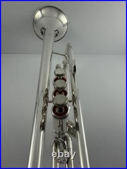 Trumpet GETZEN Eterna 700 Silver Bb Trumpet & Bach Case