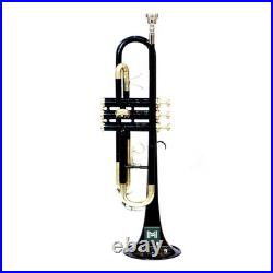 Trumpet Galaxy Model for Beginners, Brass Trumpet with Mouthpiece & Case