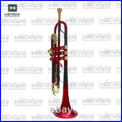 Trumpet Galaxy Model for Beginners, Brass Trumpet with Mouthpiece & Case